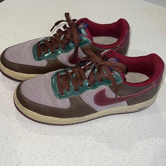 Nike Other - Nike Air Force 1 Premium Samurai Sneakers Brown Men's 2006 AUTHENTIC Size 10.5